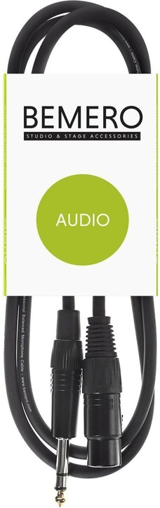 Bemero XLR — jack da 6,3 mm (0.75 m, Jack 6,3 mm, XLR)