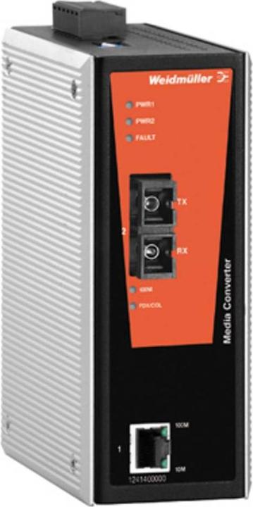 Produktbild Weidmüller Weidmller Medienkonverter IE-MC-VLT-1TX-1SC (1286880000) (1 Port)