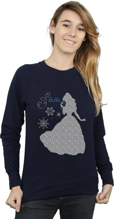 Produktbild Disney Princess Belle Christmas Silhouette Sweatshirt (M)