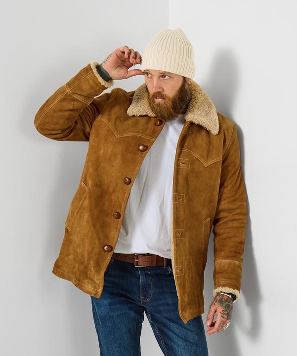 Produktbild Joe Browns Suede Shearling Coat