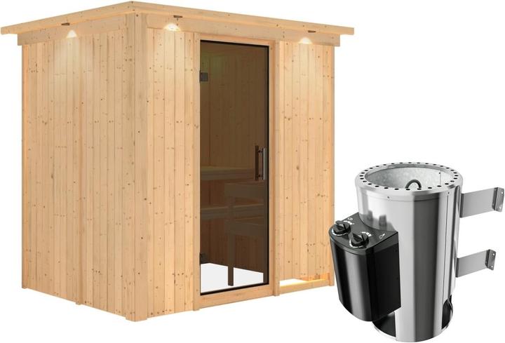 Actual product image Karibu Fanja with roof wreath (Plug & Play 3.6 KW internal control)