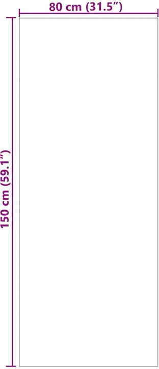 Produktbild vidaXL Moderner Teppich (200 cm)