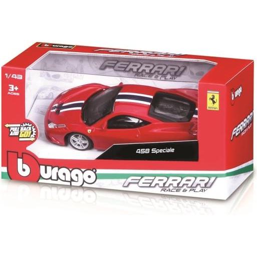 Thumbnail - Bburago 1:43 Ferrari Race&Play Motorized Asst.