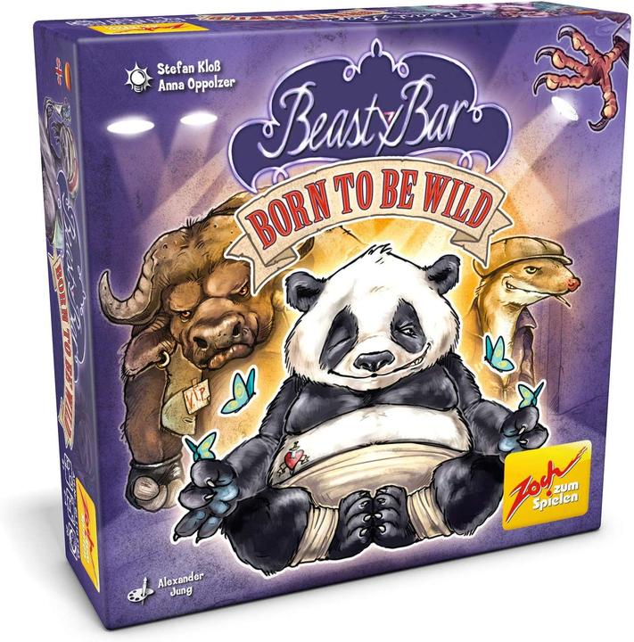 Produktbild Zoch ZOC05143 - Beasty Bar - Born to be Wild, Kartenspiel, für 2-4 Spieler, ab 8 Jahren (Deutsch, Französisch, Italienisch, Englisch)