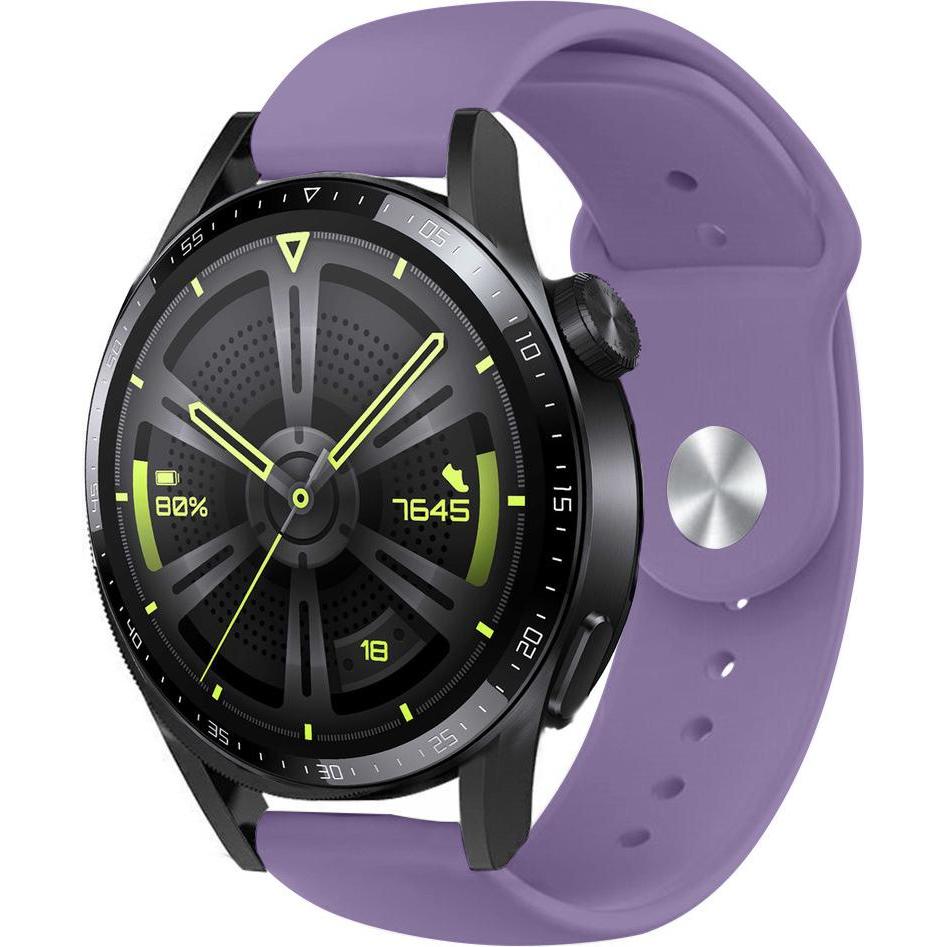 Strap-it Sportarmband (Silikon), Uhrenarmband, Violett