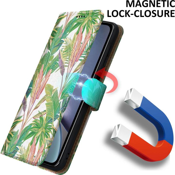 Actual product image Cadorabo Book cover with print (Apple iPhone XR)