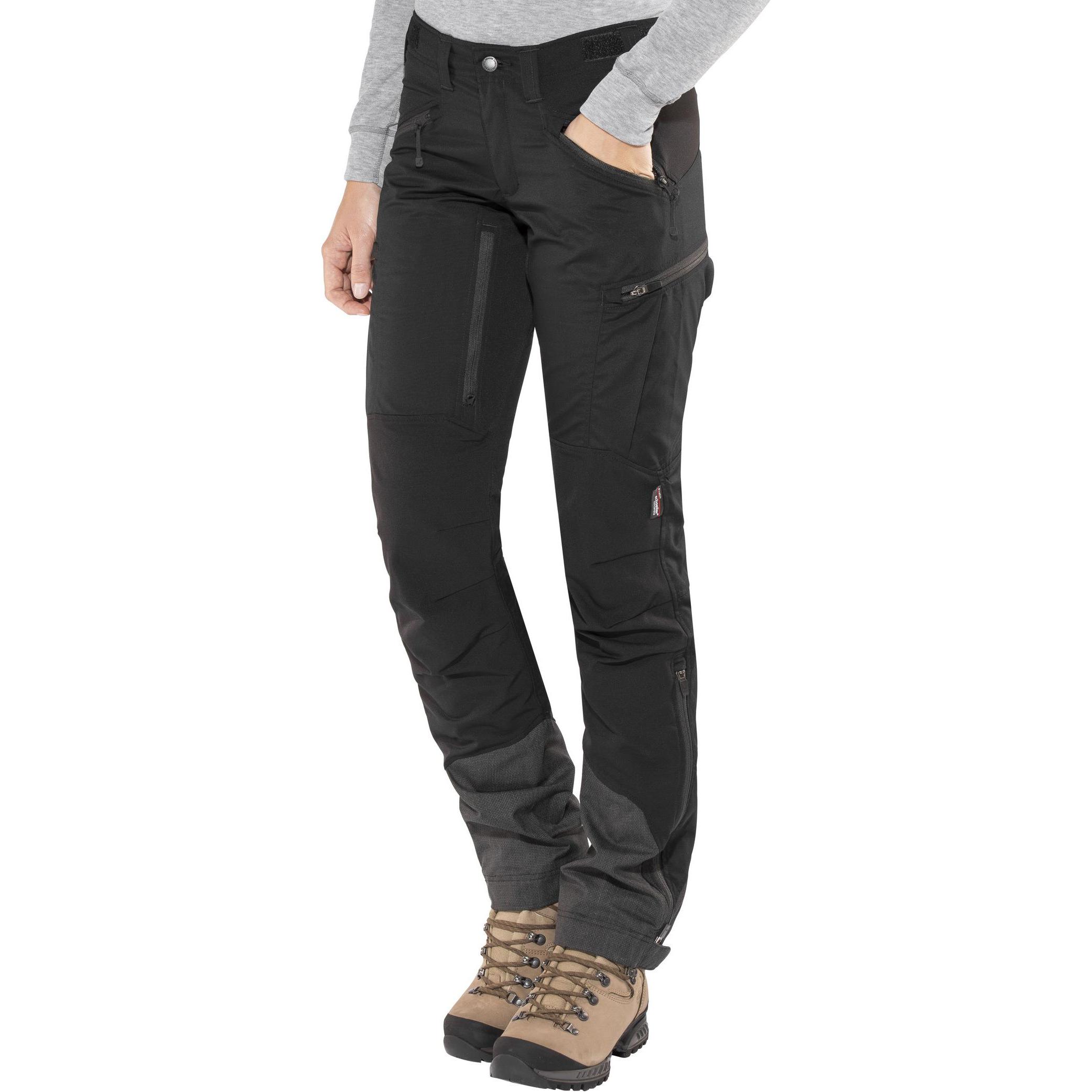 Lundhags, Damen, Outdoorhose, Makke Pant Short (34), Schwarz, 34