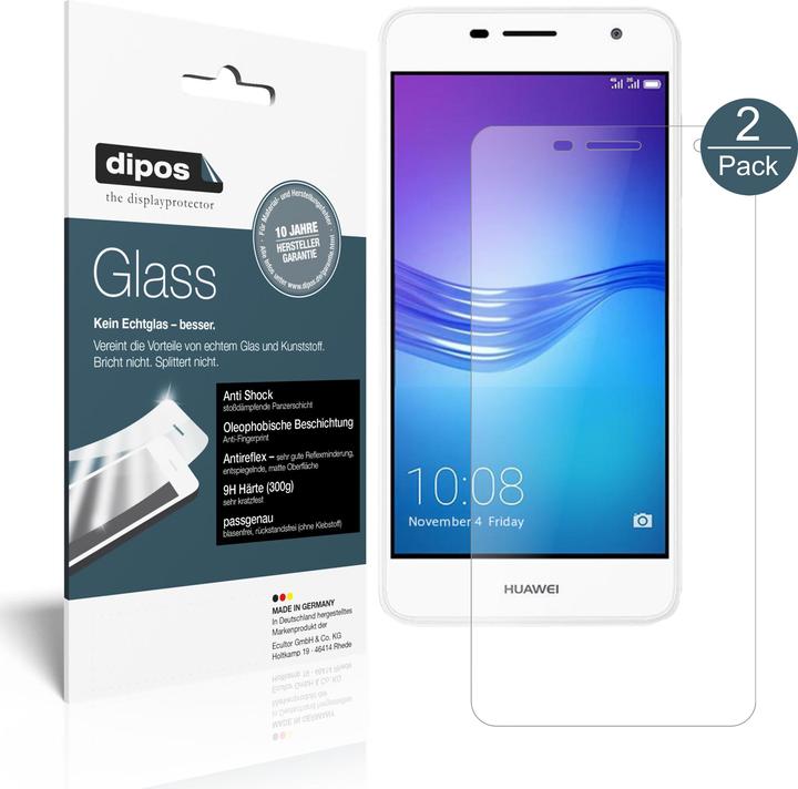 Produktbild Dipos Displayschutz Anti-Shock (1 Stück, Huawei Enjoy 7 Plus)