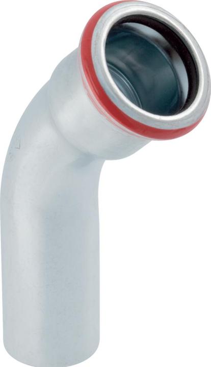 Actual product image Geberit Geb. Mapress FZ bøjn 45° 18 - Mapress FZ bøjn. mf./np. 45° d18mm (Press connection)