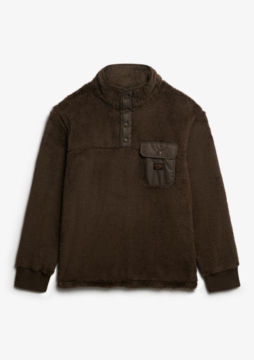 Produktbild Superdry Fleece-Pullover mit Stehkragen (S)
