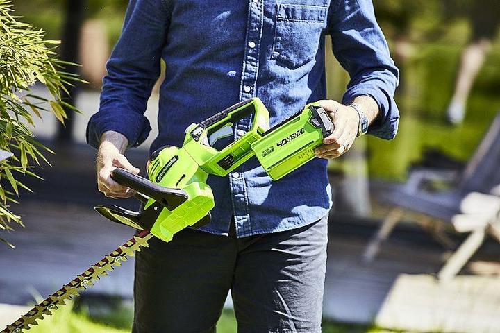 Image du produit Greenworks Hedge Pruner 40V g40ht61 (tool only) (Taille-haies sans fil)
