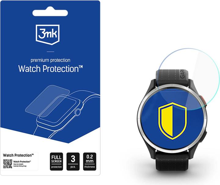 3MK Watch Protection ARC Smartwatch Screen Protector for Garmin Approach S44 / S50 42mm