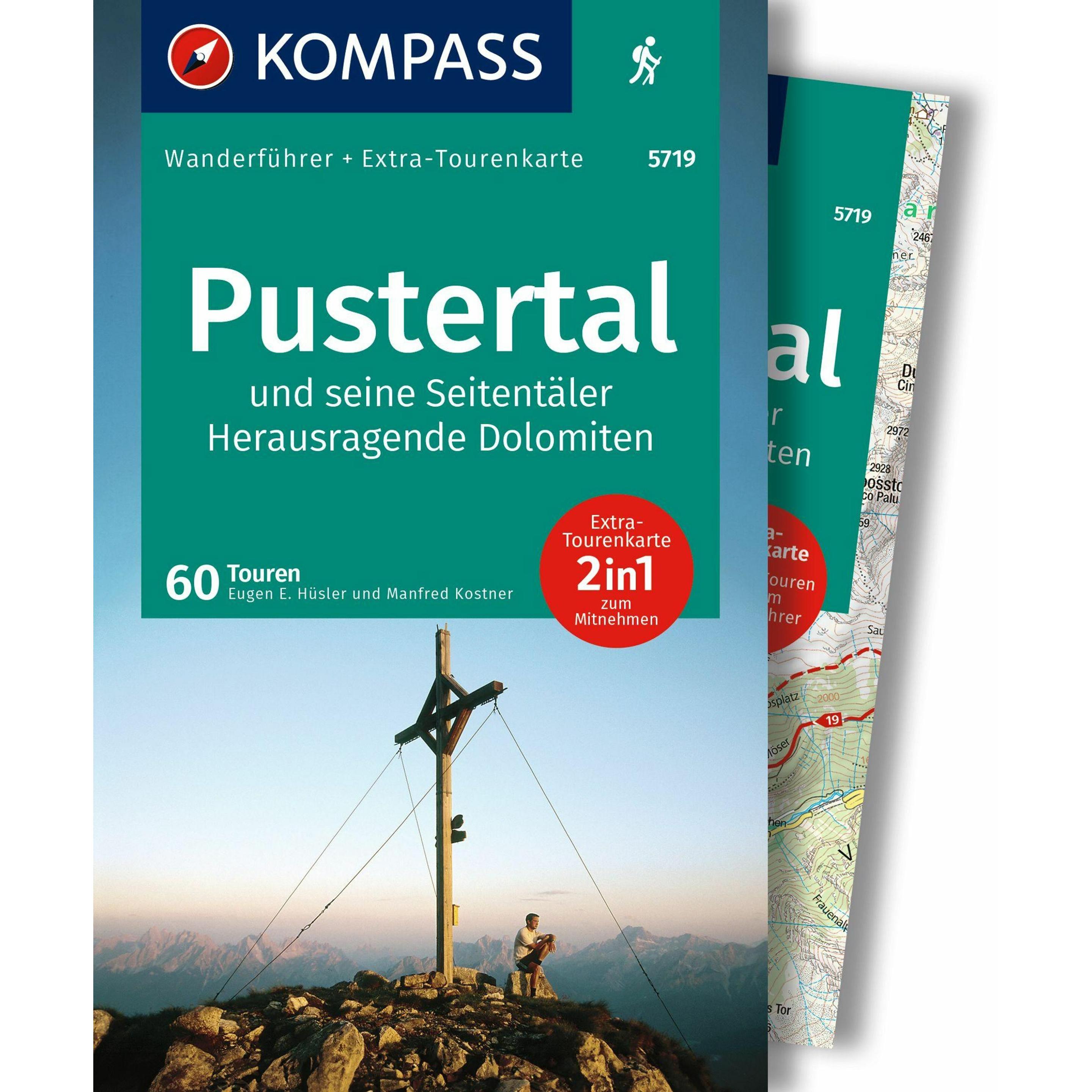 KV WF 5719 Pustertal und Seitentäler, Ratgeber von Eugen E. Hüsler, Manfred Kostner