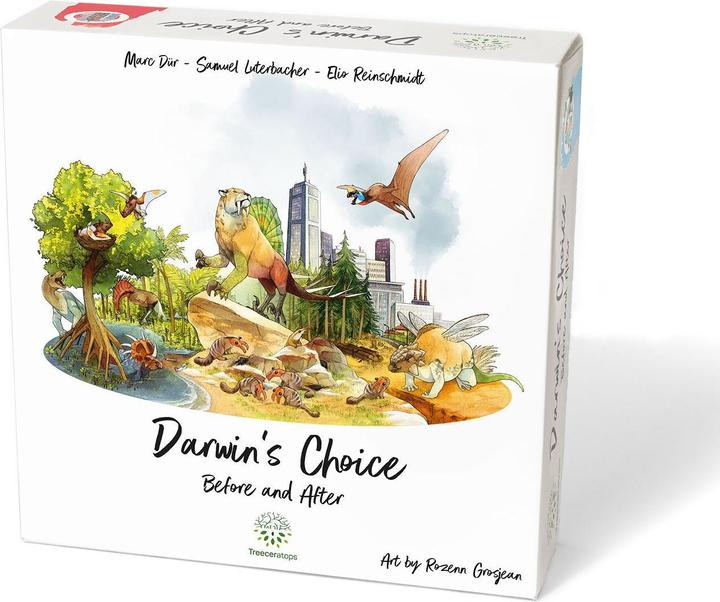 Produktbild Treeceratops Darwin's Choice: Before and After (Deutsch, 2 - 6 Spieler)
