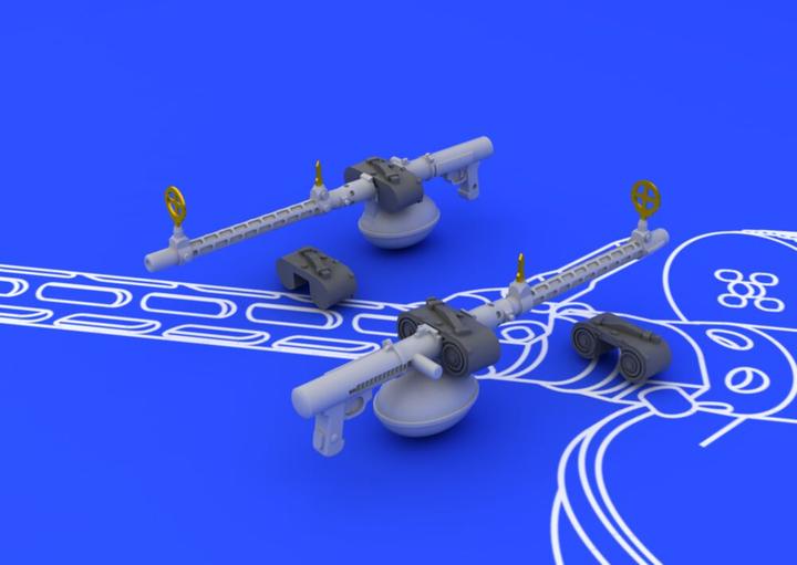 Actual product image Eduard MG 15 guns