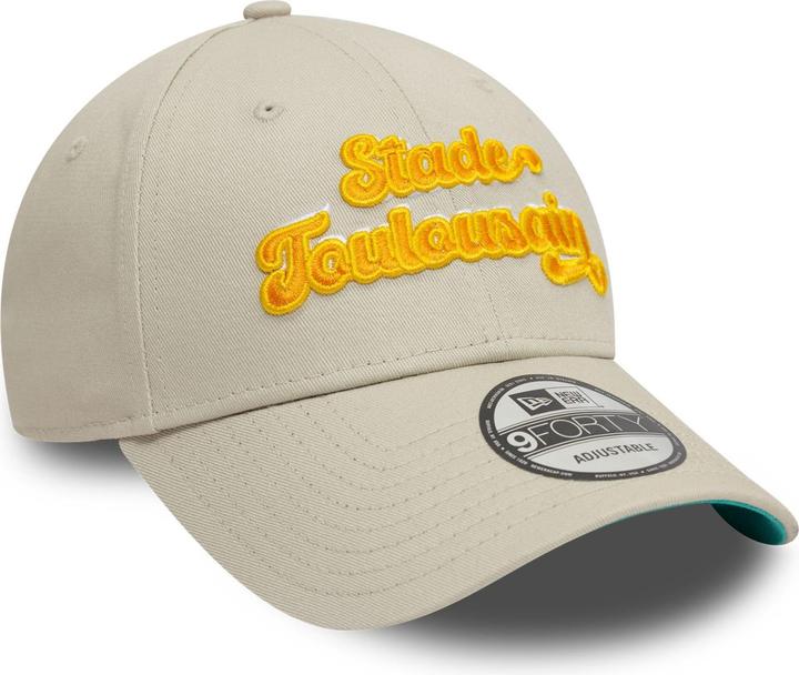 Actual product image New Era 9Forty Strapback Cap - Stade Toulousain Rugby stone