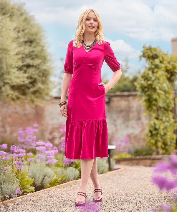 Image du produit Joe Browns Puff Sleeve Vintage Cord Dress (36)