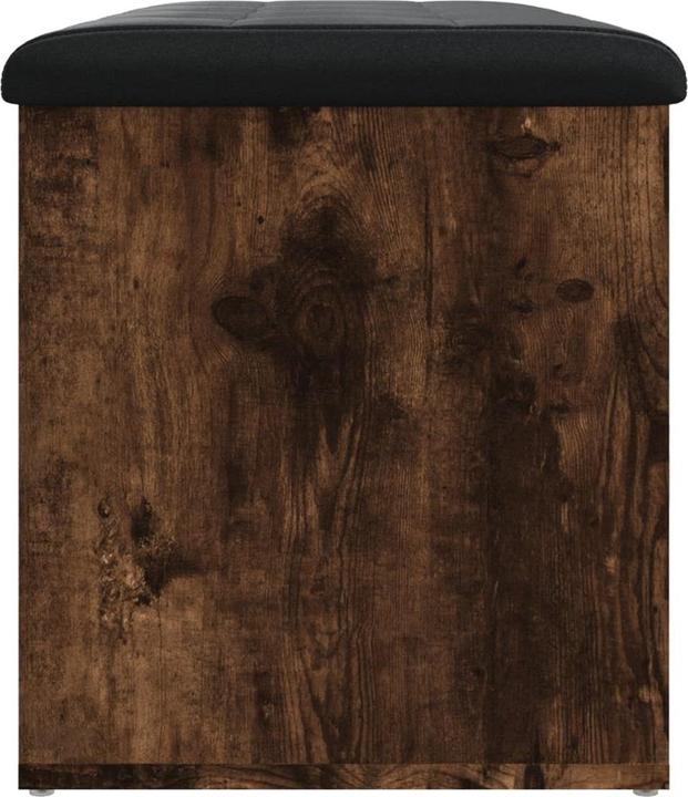 Immagine prodotto VidaXL Panca con contenitore in rovere fumé 82x42x45 cm (42 cm)
