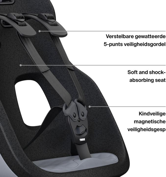 Immagine prodotto Thule Seggiolino per bambini Yepp Nexxt 2 Maxi (GT) (Portapacchi)