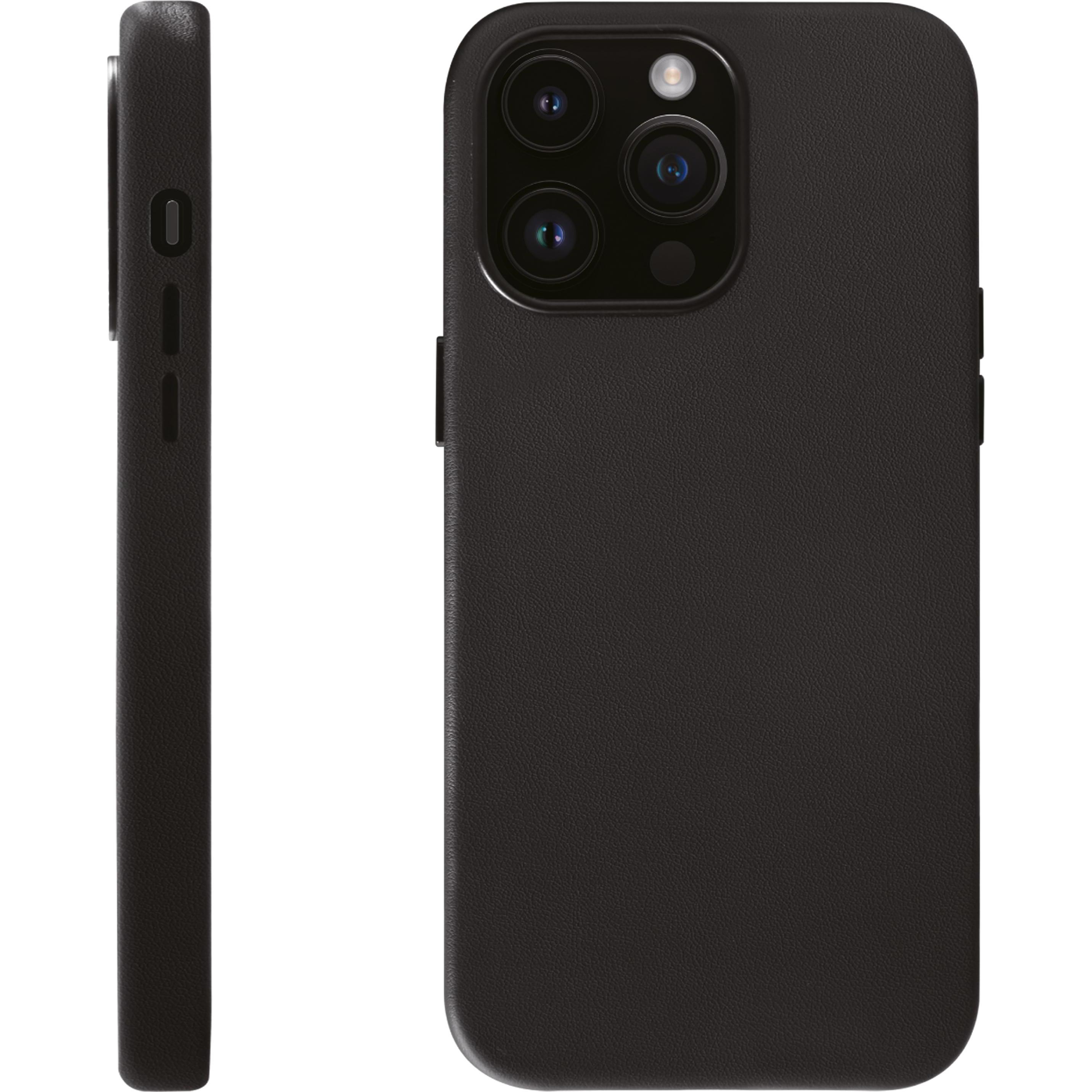 Thumbnail - Vivanco MAG CLASSIC Cover fuer iPhone 15 Pro, schwarz, MagSafe Support (Apple iPhone 15 Pro), Smartphone Hülle, Schwarz