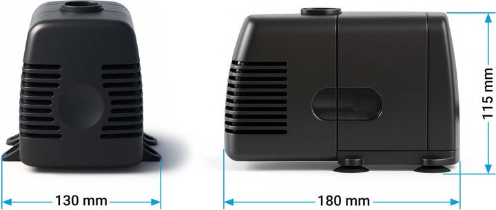 Produktbild SunSun HJ-1842 ECO Aquariumpumpe 1800L/h 40W Mini Aquarium Pumpe Aquarium Filter