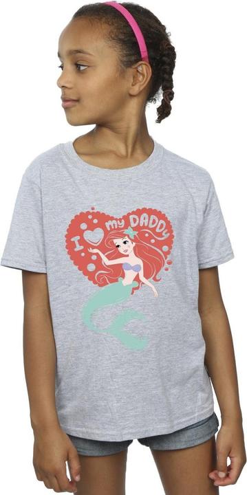 Produktbild Disney The Little Mermaid Love Daddy TShirt Mädchen (104)