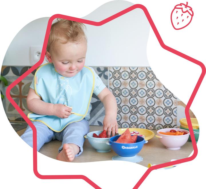 Produktbild Badabulle Funcolor Bowls & Löffel
