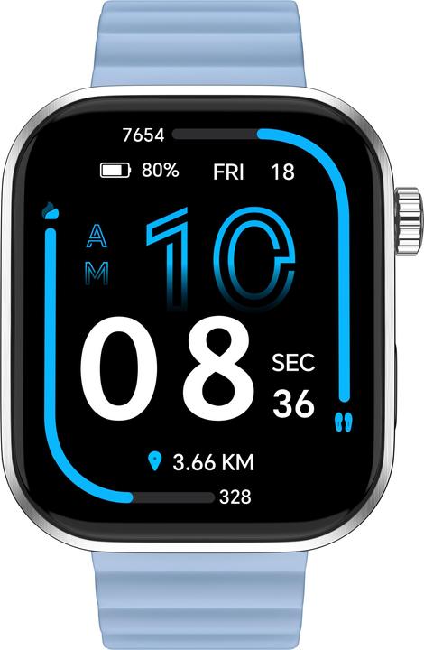 Actual product image Noise Pro 6 Smartwatch Magnetic Blue