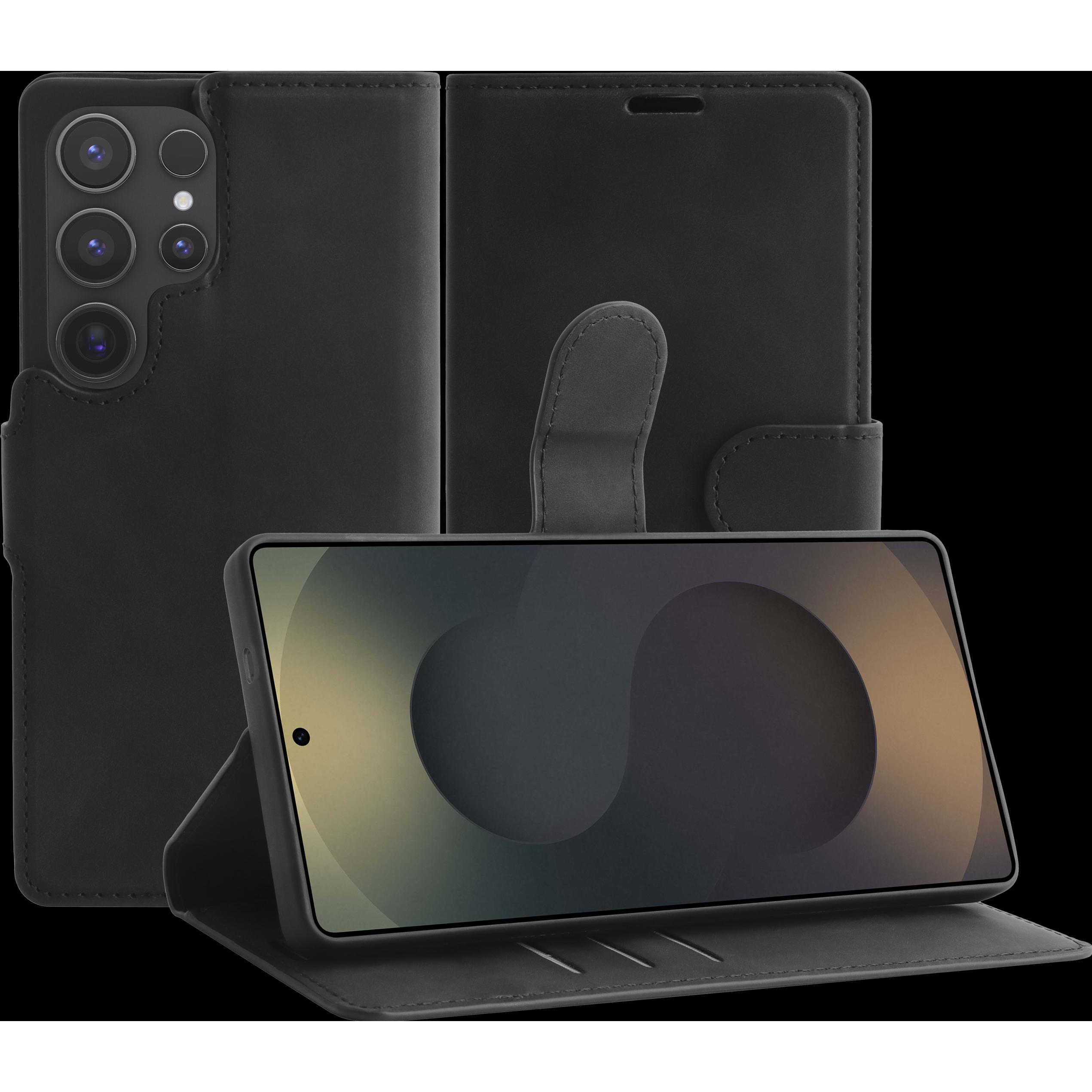 Cazy Premium-Geldbörsen-Etui, Magnetisches Geldbörsen-Etui, Kartenfächer, Ständer (Samsung Galaxy S25 Ultra), Smartphone...