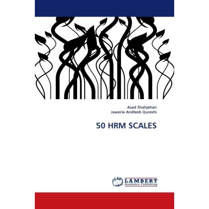 50 HRM SCALES, Fachbücher von Asad Shahjehan, Jaweria Andleeb Qureshi