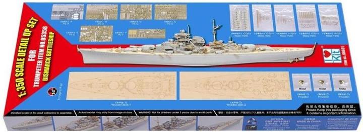 Produktbild Trumpeter BISMARCK 1941 DETAIL UP SET for 05358