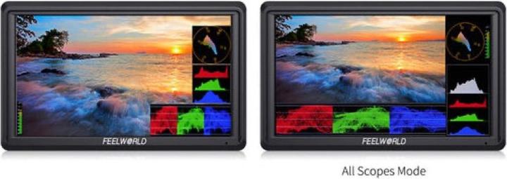 Produktbild Feelworld 5,5" S55 V2 1920X1152 4K HDMI DC OUT 3D LUT (5.50")