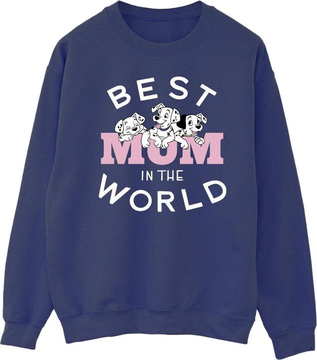 Immagine prodotto Disney 101 Dalmatians Best Mum In The World Felpa Uomo (M)