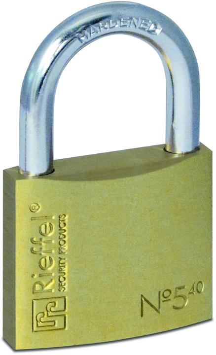 Actual product image Rieffel Padlock brass No. 5 SB