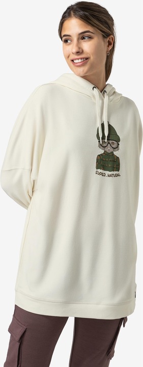 Actual product image Super Natural W Snow Cat Hoodie (S)