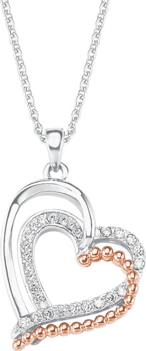 Immagine prodotto Amor Collana a cuore con 45 cm di lunghezza (Argento)