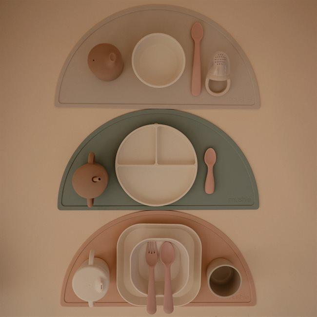 Actual product image Mushie Silicone spoon