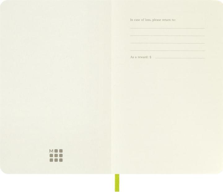 Actual product image Moleskine Notebook SC Pocket/A6 (A6, Plain, Soft cover)