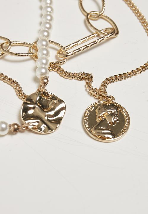 Image du produit Urban Classics Ocean Layering Necklace - 14901 (Array, Copolymère acrylonitrile-butadiène-styrène, Tissu extérieur 1 : 50% fer 30% alliage de zinc 20% plastique, Tissu extérieur 2 : 50% fer 30% alliage de zinc 20% plastique)