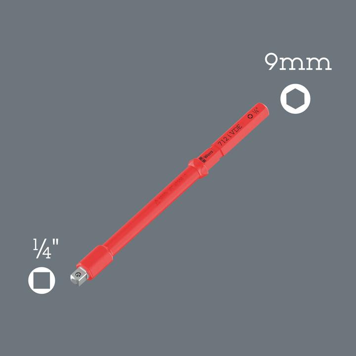 Productafbeelding Wera VDE Wechselklingen-Adapter A für 1/4 154mm