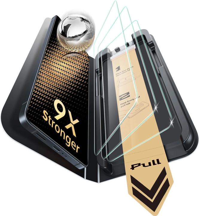 Actual product image ESR - Corning Gorilla Glass UltraFit™ - Samsung Galaxy S26 Ultra - Clear (Samsung Galaxy S26 Ultra)