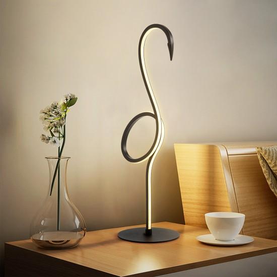 Actual product image Elstead Lighting Elstead Flamingo LED table lamp black 6W warm white FLAMINGO-TL-BLK (420 lm)