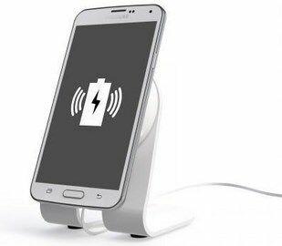 Actual product image Exelium UP Mobile table charging station, white