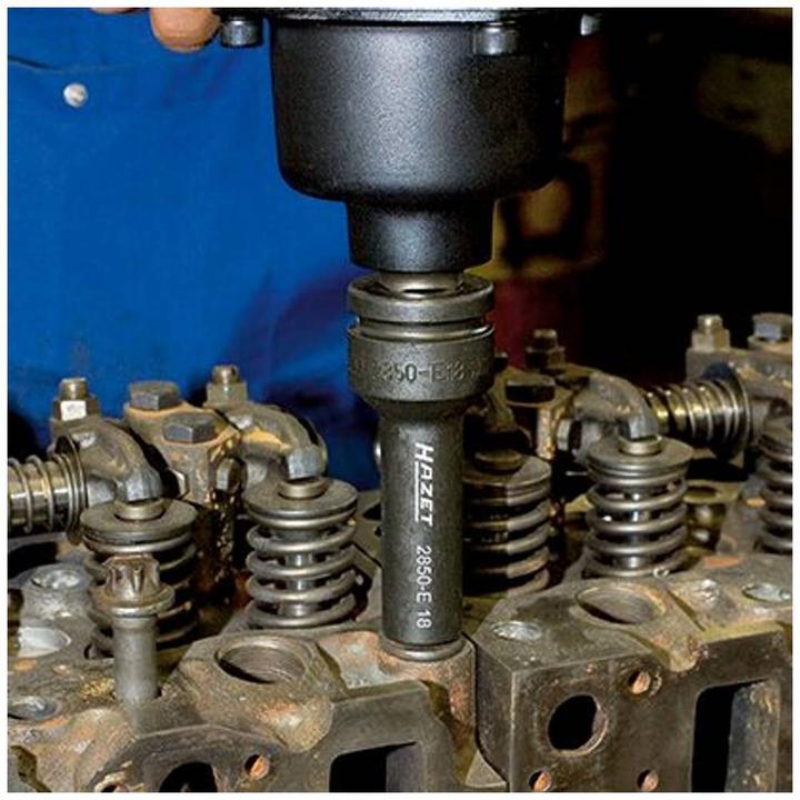 Produktbild HAZET Schlag-, Maschinenschrauber Steckschlüsseleinsatz ∙ TORX 2850-E20 ∙ Vierkant20 mm (3/4 Zoll)… (20 mm)