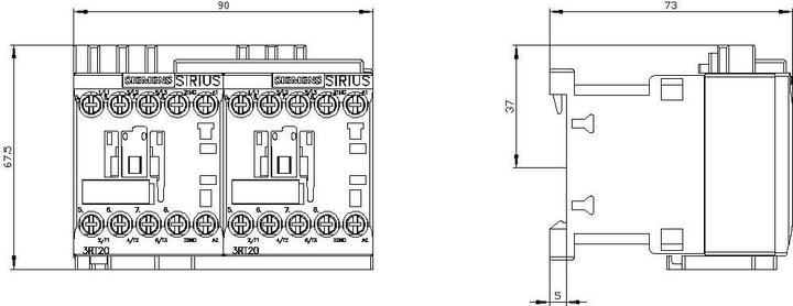 Actual product image Siemens Reversible combination