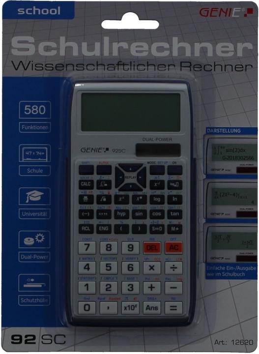 Actual product image Genie Technical-scientific calculator with 580 functions,... (Batteries)
