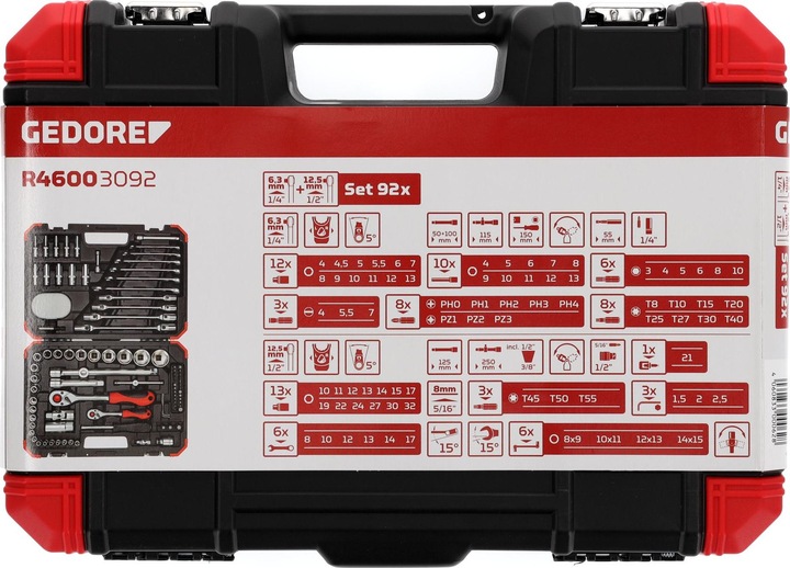 Productafbeelding Gedore Red Dopsleutelset /4 /2