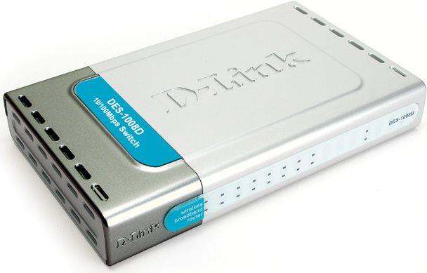 Immagine prodotto D-Link DES 1008D - Switch - non gestito - 8 x 10/100 (8 porte)