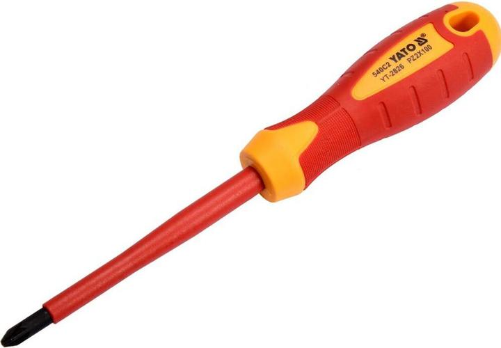 Produktbild Toya Kreuzschraubendreher PZ2 x 100 mm isoliert 1kV