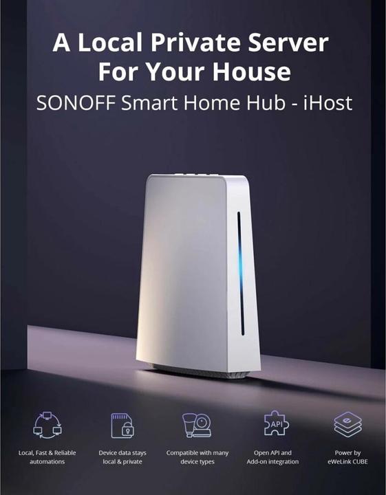 Actual product image Sonoff iHost